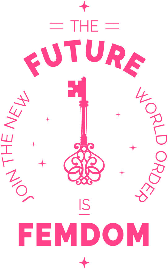 The Future Is Femdom - Racerback Tank