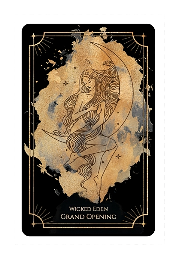 Wicked Eden - Tarot Card Magnet