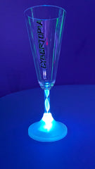 Cybertopia Commerative LED Champagne Glass