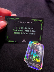 Autonomy Uprising Faction, Sticker, and Pin Bundle