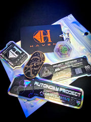Autonomy Uprising Faction, Sticker, and Pin Bundle