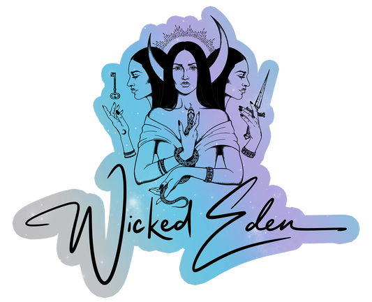 Wicked Eden - Holographic Sticker