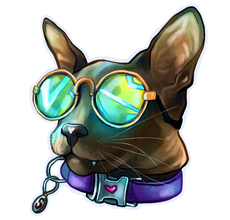Sunglass Cat Sticker